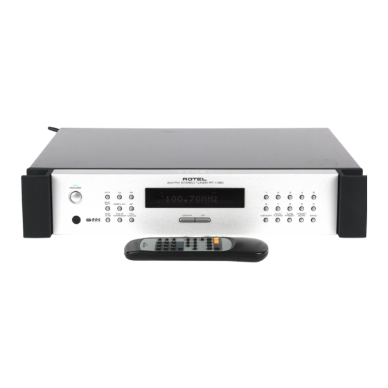 Rotel RT-1080 Bedienungsanleitung