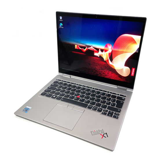 Lenovo ThinkPad X1 Titanium Gen 1 Bedienungsanleitung