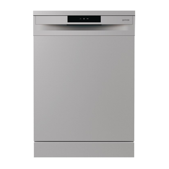 Gorenje GS62010W Handbücher