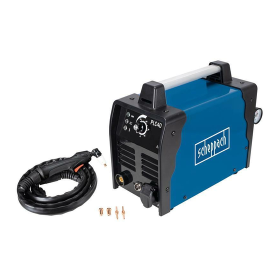 Scheppach PLC40 Original Bedienungsanleitung