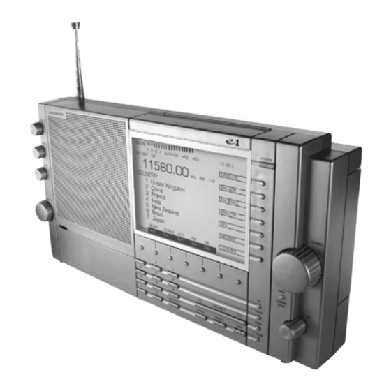 Lextronix E1 Bedienungsanleitung