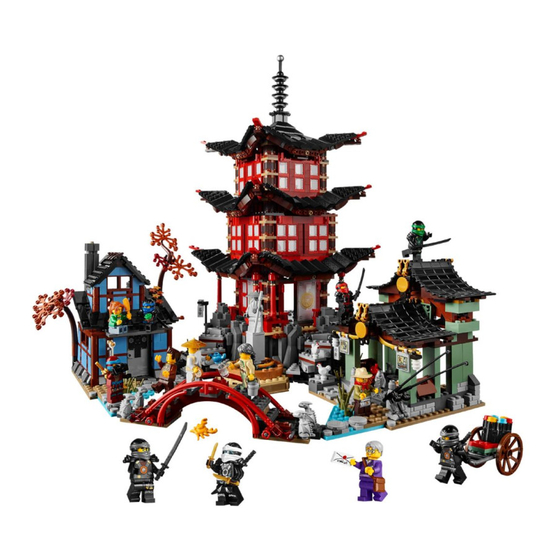 LEGO NINJAGO Masters of Spinjitzu 70751 Bedienungsanleitung