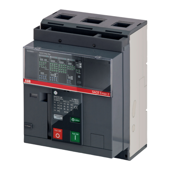 ABB SACE Emax 2 Bedienungsanleitung