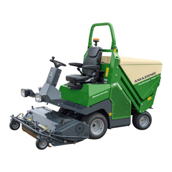 Amazone PROFIHOPPER PH-1250 zDrive Betriebsanleitung Und Wartungsheft