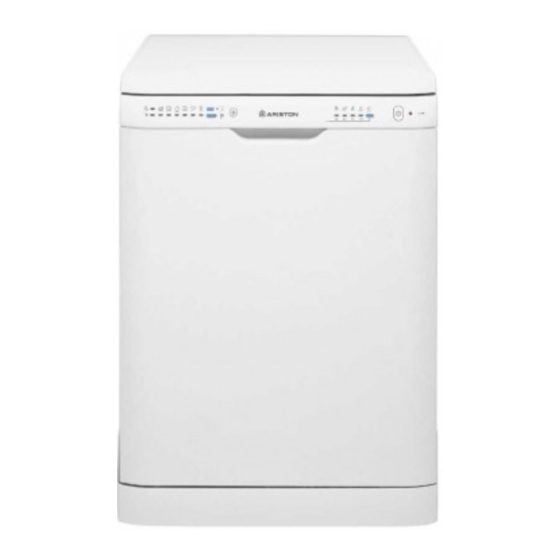 Hotpoint Ariston ll 65 Informationen Für Installation Und Gebrauch