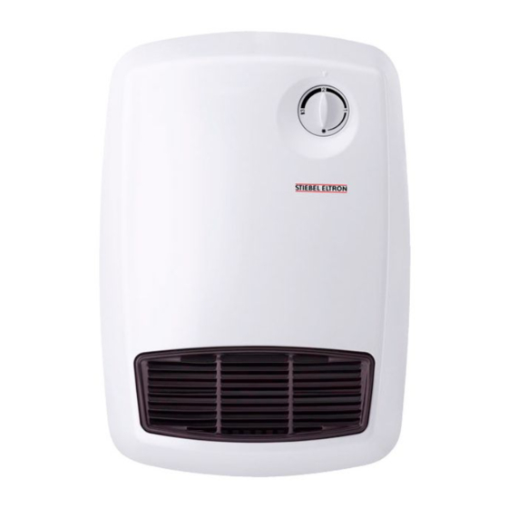 STIEBEL ELTRON CBS 20 S Bedienungs Und Installationsanleitung Handbuch