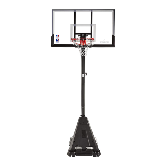 SPALDING HERCULES 52" Bedienungs Und Installationsanleitung Handbuch