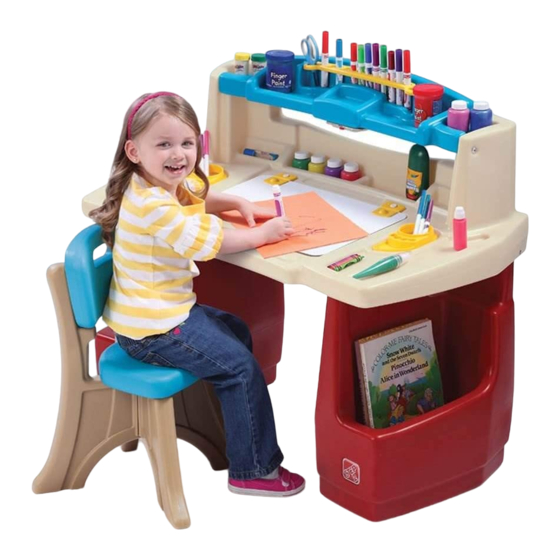 Step2 Deluxe Art Master Desk Bedienungsanleitung