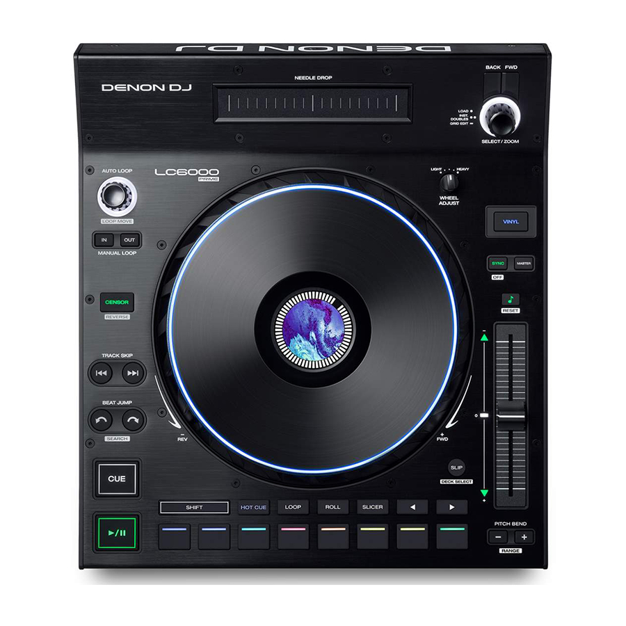 Denon DJ LC6000 Prime Benutzerhandbuch