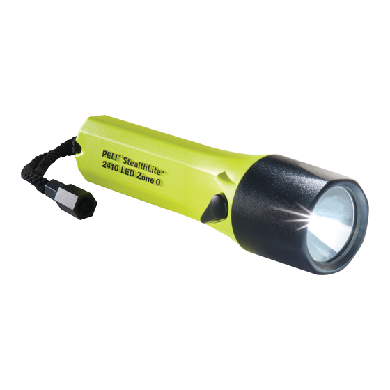 PELI 2410Z0 Kurzanleitung