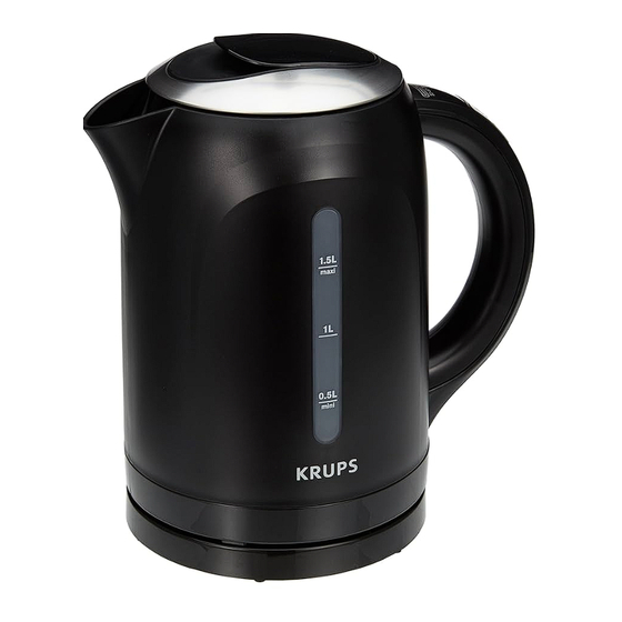 Krups BW 4108 Bedienungsanleitung