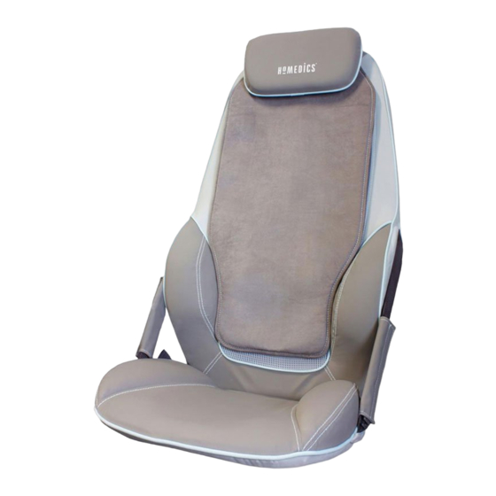 HoMedics ShiatsuMAX Back Massager CBS-1000-EU Handbücher