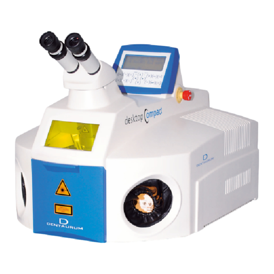 Dentaurum desktop Compact REF 090-578-00 Gebrauchsanweisung