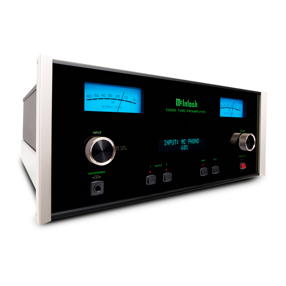 McIntosh C2600 Bedienungsanleitung