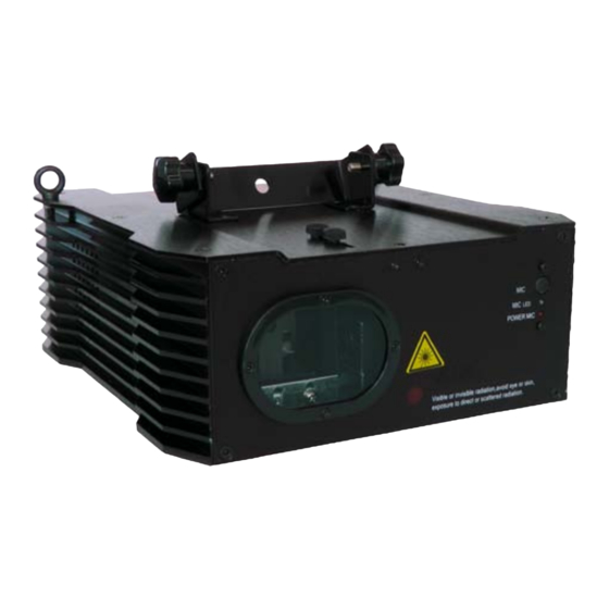 Laserworld CS-250G Bedienungsanleitung