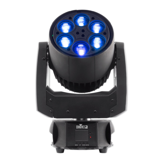 Chauvet DJ Intimidator Trio Schnellanleitung