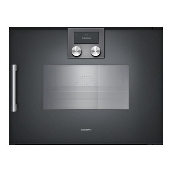 Gaggenau 200Serie Bedienungsanleitung