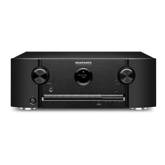 Marantz SR5015 Kurzanleitung