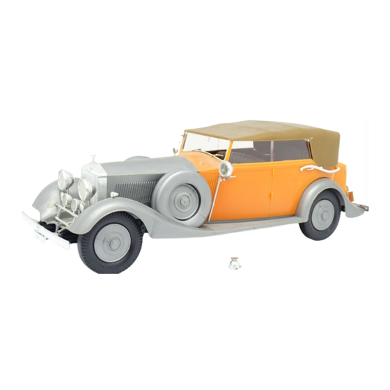 Italeri Rolls-Royce Phantom II Anleitung