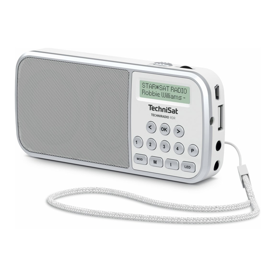 TechniSat TECHNIRADIO RDR Bedienungsanleitung