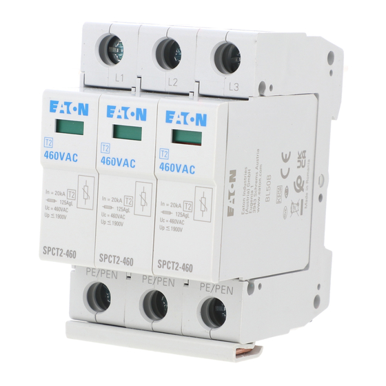 Eaton SPCT2 Serie Montageanweisung