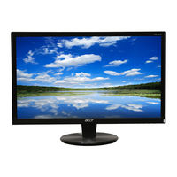 Acer P216HV Bedienungsanleitung