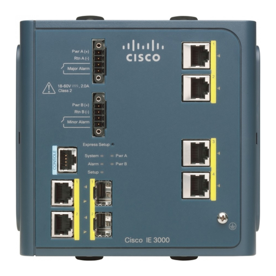 Cisco ie-3000 Handbücher