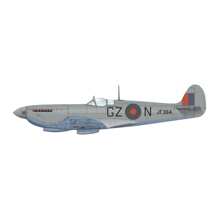 eduard Spitfire HF Mk.VIII 84132 Montageanleitung