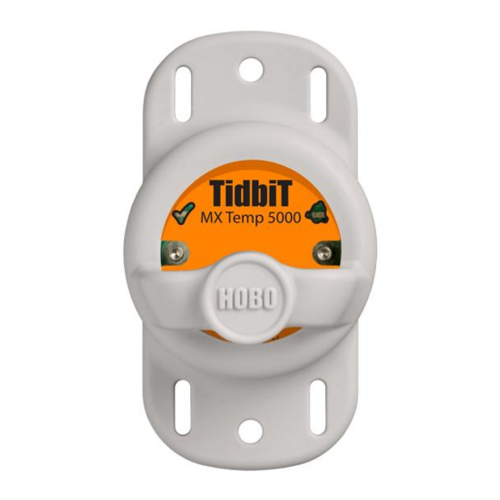 Hobo TidbiT MX Temp 400 Handbuch
