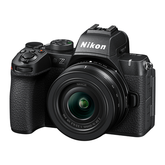 Nikon Z50II Handbuch