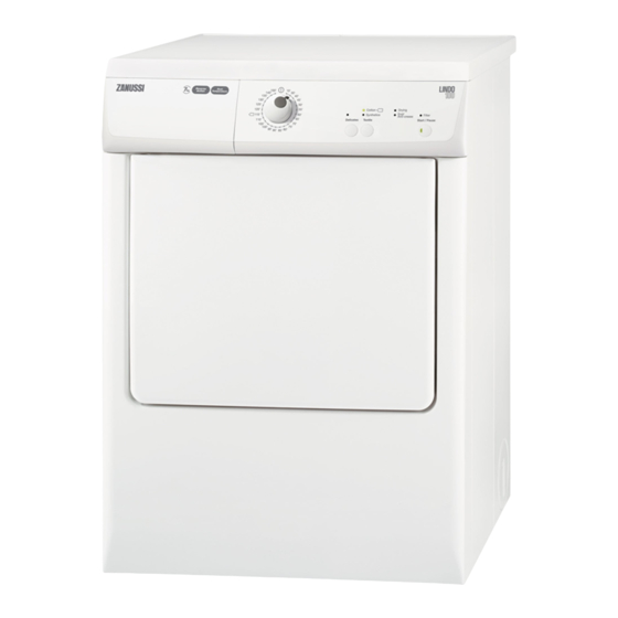 Zanussi ZTE7100PZ Benutzerinformation