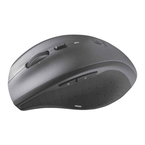 Logitech M705 Erste Schritte