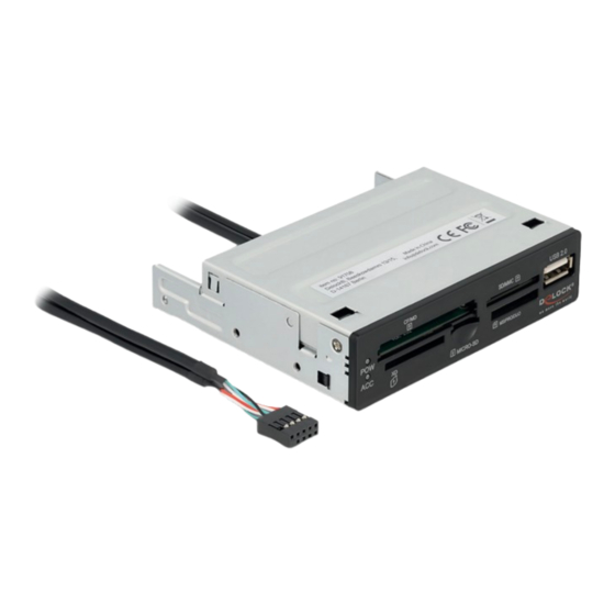 DeLOCK 91708 Bedienungsanleitung