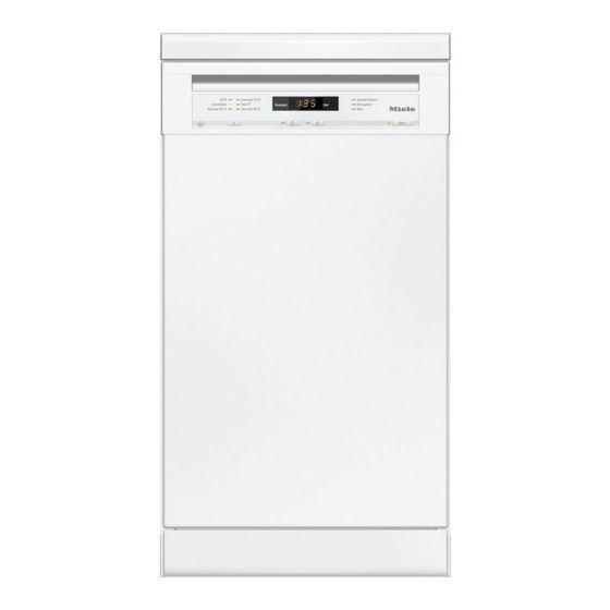 Miele G 4700 Gebrauchsanweisung