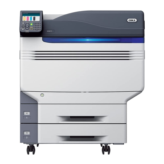 Oki C911 Benutzerhandbuch