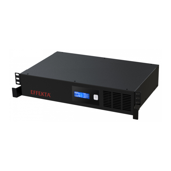 Effekta OFFICE-RM 600 Handbuch