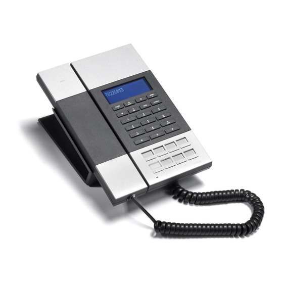 Jacob Jensen Telephone 50 Corded DECT Bedienungsanleitung