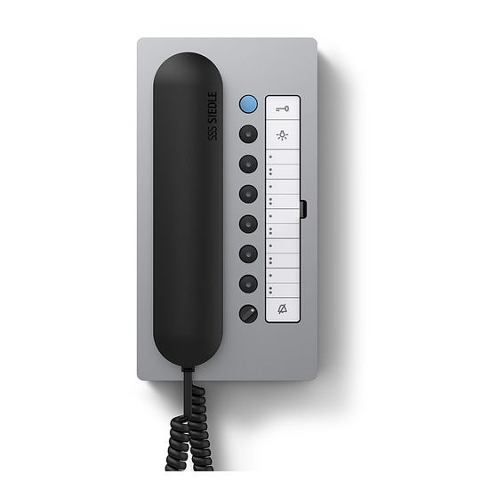 SSS Siedle HTC 811-0 Produktinformation