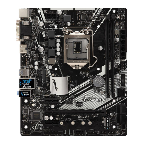 ASROCK B360M-HDV Bedienungsanleitung