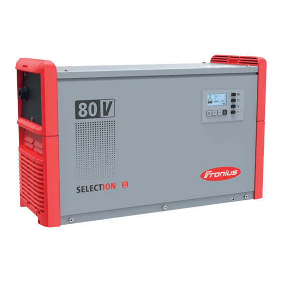 Fronius SelectION Serie Bedienungsanleitung