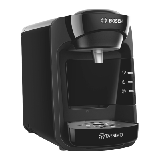 Bosch Tassimo suny TAS31-Serie Gebrauchsanleitung