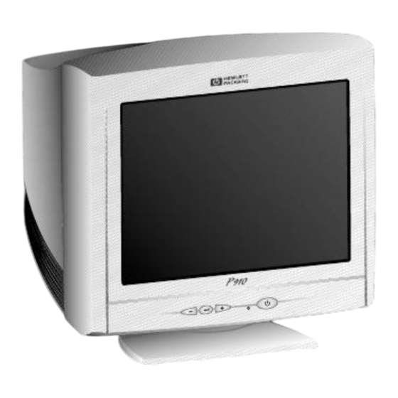 HP D8910A Bedienungsanleitung