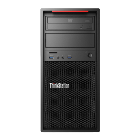 Lenovo ThinkStation P320 Hardwarebedienungsanleitung