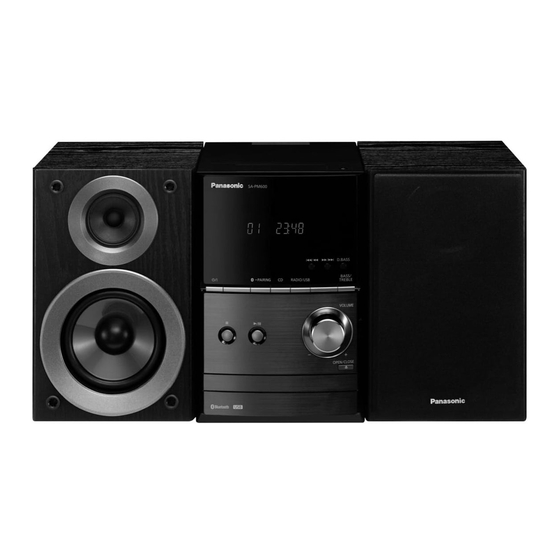 Panasonic SC-PM600 Bedienungsanleitung