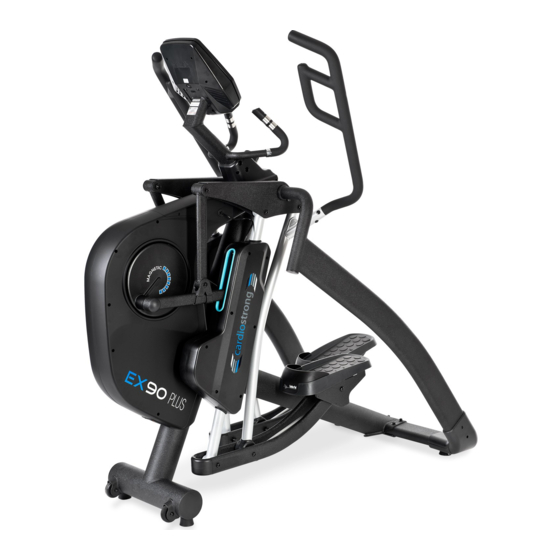 CARDIOSTRONG EX90 Plus Touch Montage- Und Bedienungsanleitung