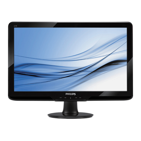 Philips 224EL2 Bedienungsanleitung