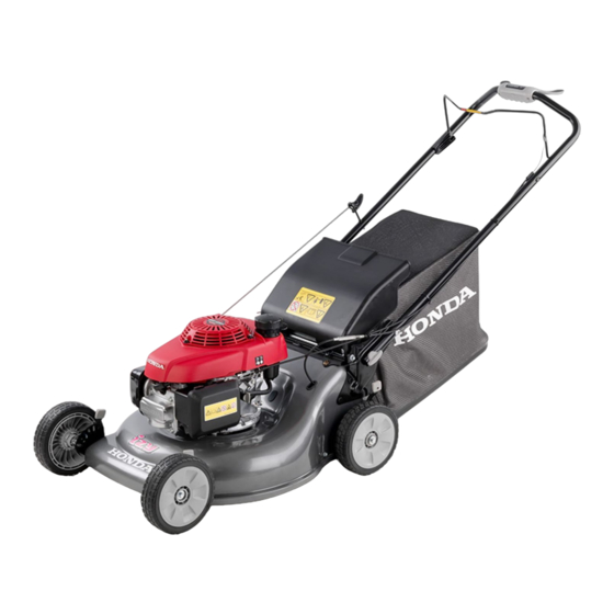Honda HRD536HXE Betriebsanleitung