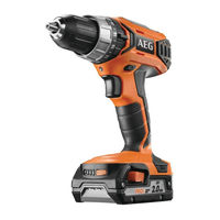 AEG BS18G3 Originalbetriebsanleitung