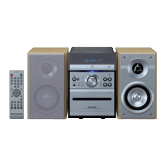 Sharp XL-MP80H Bedienungsanleitung