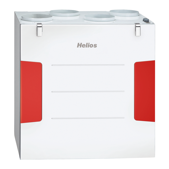 Helios KWL 200 W Montage- Und Betriebsvorschrift